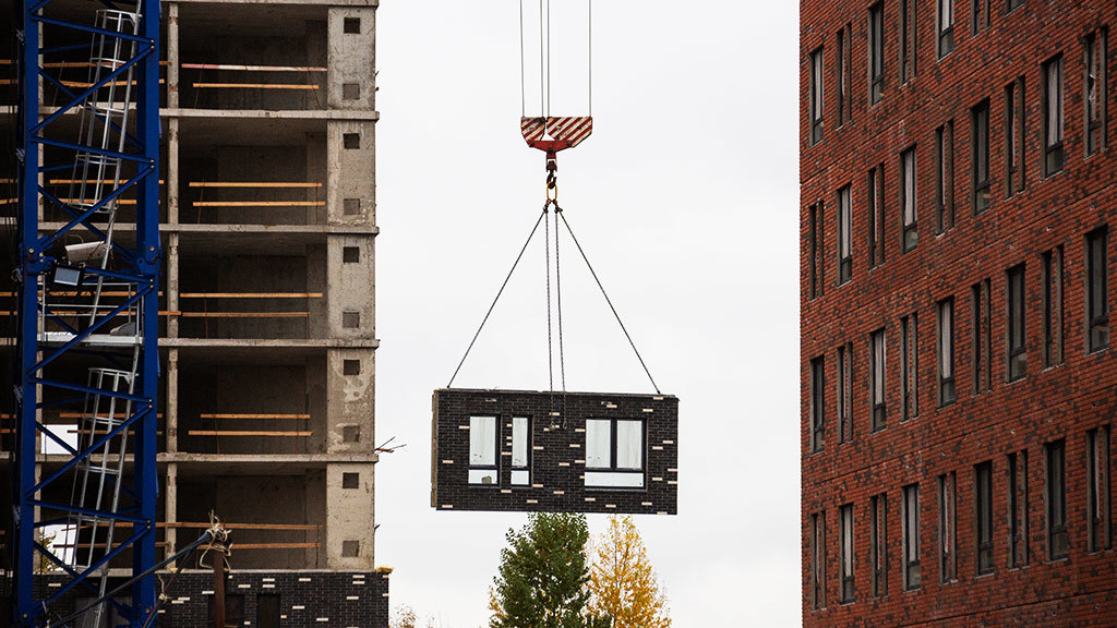 Металлический дом в Мостовской